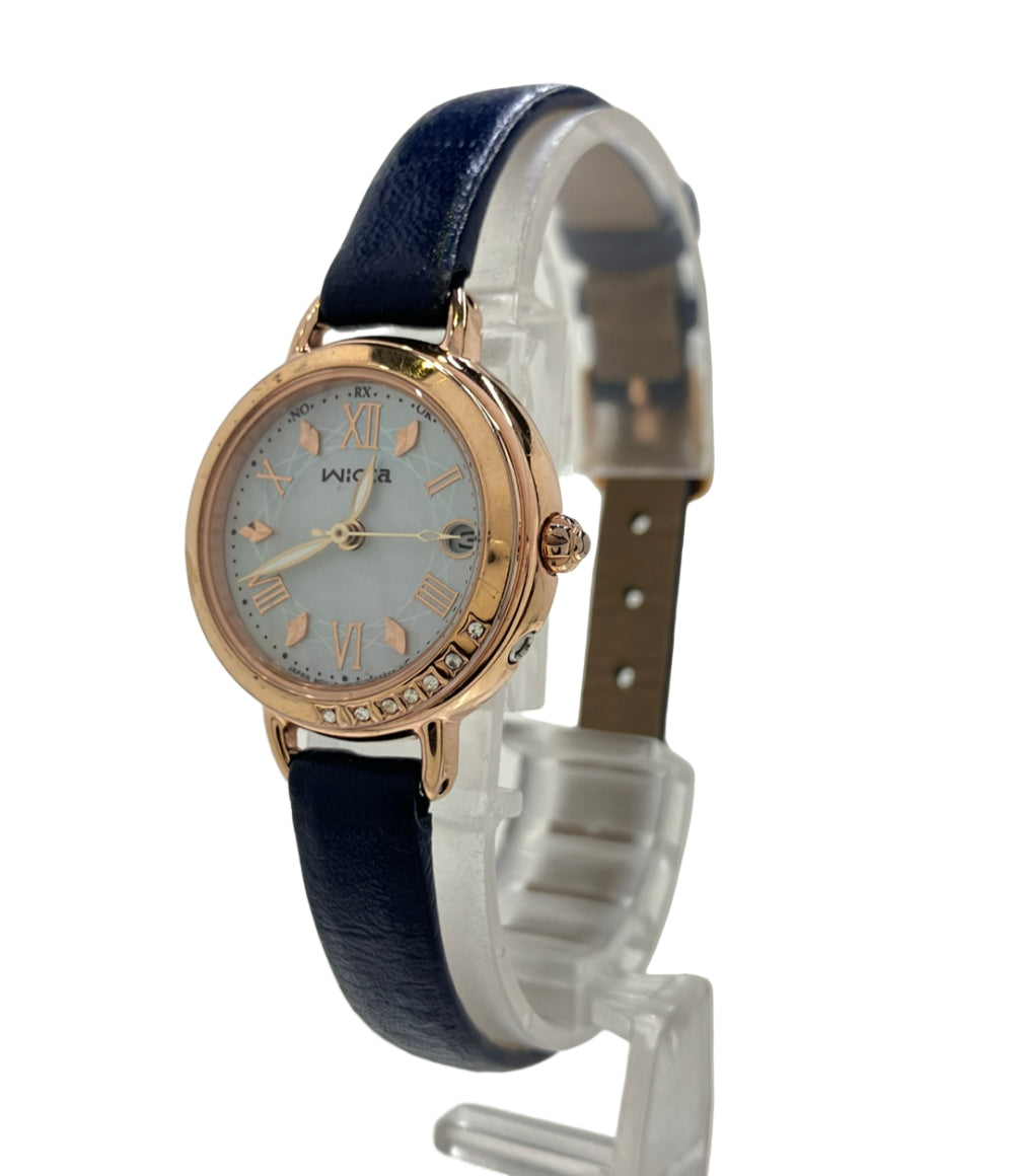 CITIZEN 腕時計 ウィッカ wicca ソーラー シェル H0F8-R008676 レディース シチズン