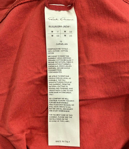 Rick Owens 半袖 Tシャツ RU02A5264-JAEW1 メンズ SIZE M リックオウエンス