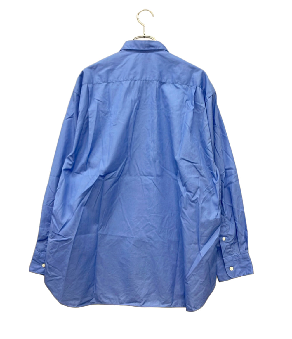 グラフペーパー 長袖シャツ リネン フロントボタン  25SS Oversized Regular Collar Shirt - BEIGE GU251-50256 メンズ SIZE 1 (S) Graphpaper Graphpaper 長袖シャツ リネン フロントボタン 25SS Oversized Regular