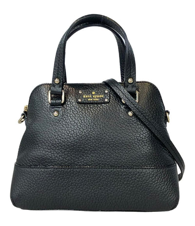 美品 Kate Spade 2WAY ハンドバッグ ショルダーバッグ 斜め掛け グローブコート メイズ レディース ケイトスペード