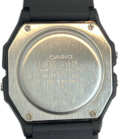 CASIO 腕時計 クオーツ F-91W レディース メンズ カシオ