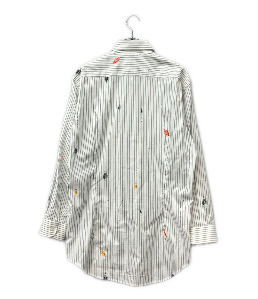 ETRO 長袖 シャツ ストライプ 171-1K320-6254 メンズ SIZE 42 (XS) エトロ