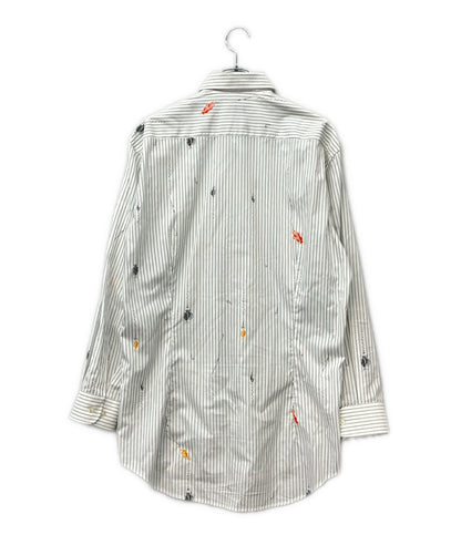 ETRO 長袖 シャツ ストライプ 171-1K320-6254 メンズ SIZE 42 (XS) エトロ