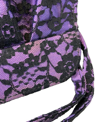 アナスイ ハンドバッグ レース フラワー柄 花柄 レディース ANNA SUI