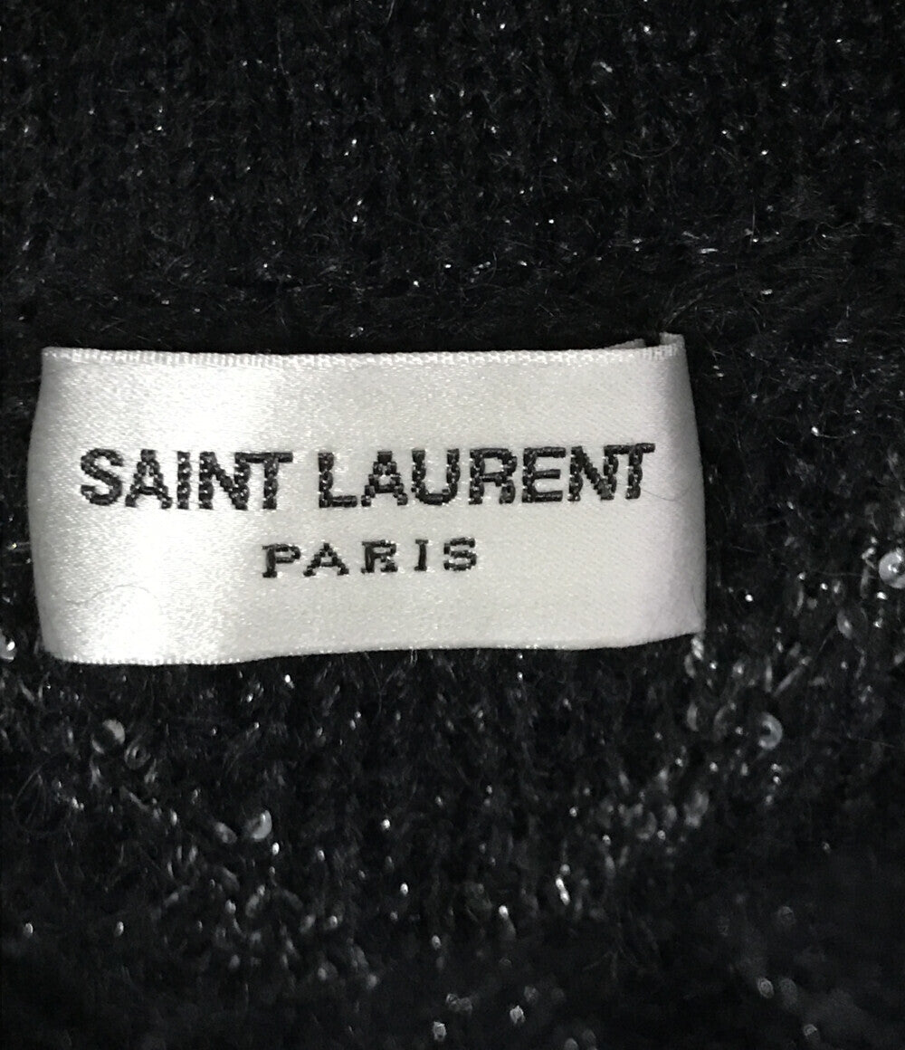 サンローランパリ 美品 長袖ガウンカーディガン      レディース SIZE XS (XS以下) SAINT LAURENT PARIS