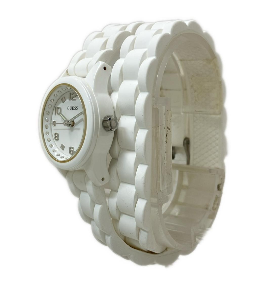 Guess 腕時計 クオーツ ホワイト レディース ゲス
