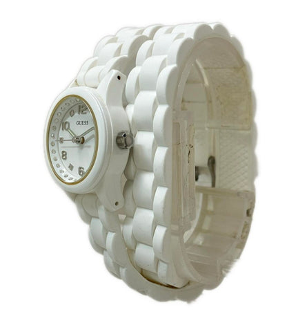 Guess 腕時計 クオーツ ホワイト レディース ゲス