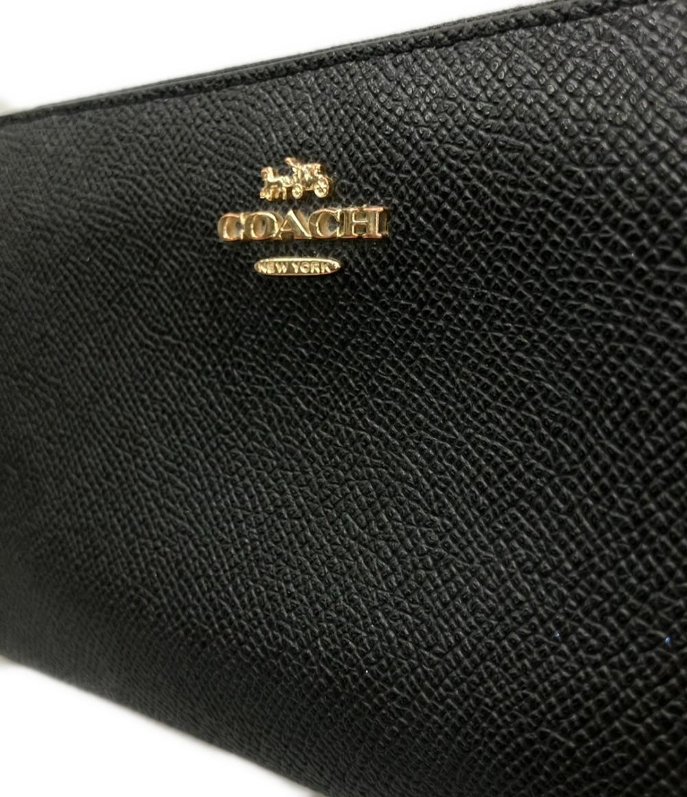 コーチ ラウンドファスナー長財布 レディース COACH