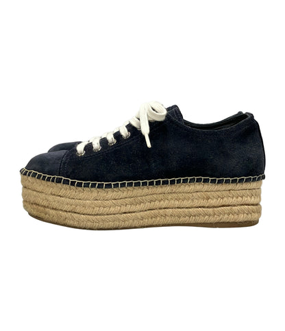 Miu Miu エスパドリーユ レースアップスニーカー 厚底 レディース SIZE 36 (23cm) ミュウ ミュウ