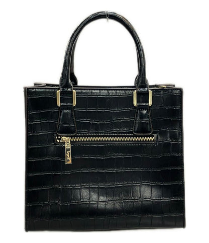 美品 アングリッド ハンドバッグ ショルダーバッグ 斜め掛け クロコ型押し レディース Ungrid