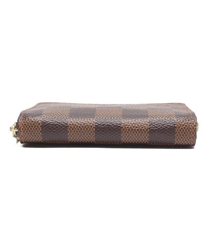 美品 LOUIS VUITTON コインケース ジッピーコインパース ダミエ N63070 レディース メンズ ルイ・ヴィトン