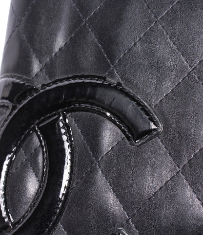 CHANEL 長財布 オーガナイザー シルバー金具 14番台 カンボン レディース シャネル