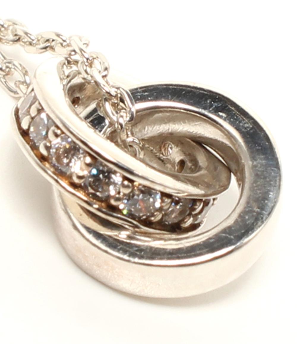 ヨンドシー ネックレス SV ダブルサークル レディース 4℃