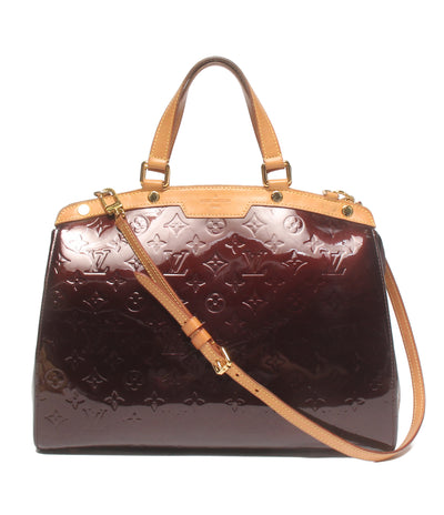 LOUIS VUITTON 2way ハンドバッグ ショルダーバッグ 肩掛け アマラント ヴェルニ M91619 レディース ルイ・ヴィトン