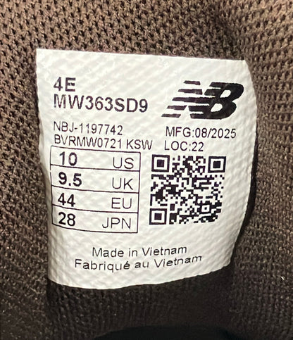 美品 NEW BALANCE ローカットスニーカー サイドジップ MW363SD9 メンズ SIZE 28.0 ニューバランス
