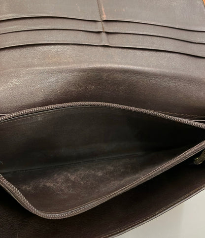 LOEWE 二つ折り長財布 レザー レディース ロエベ