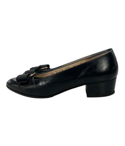 Salvatore Ferragamo ヴァラリボンパンプス DR 34178 338 レディース SIZE 5 サルヴァトーレフェラガモ