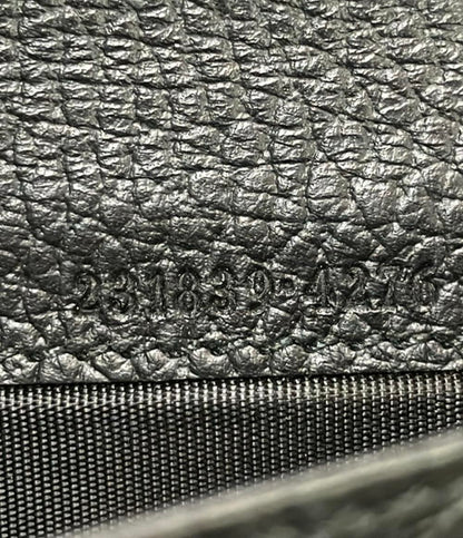 GUCCI ダブルホック 二つ折り財布 レザー ディアマンテ 231839 4276 レディース グッチ