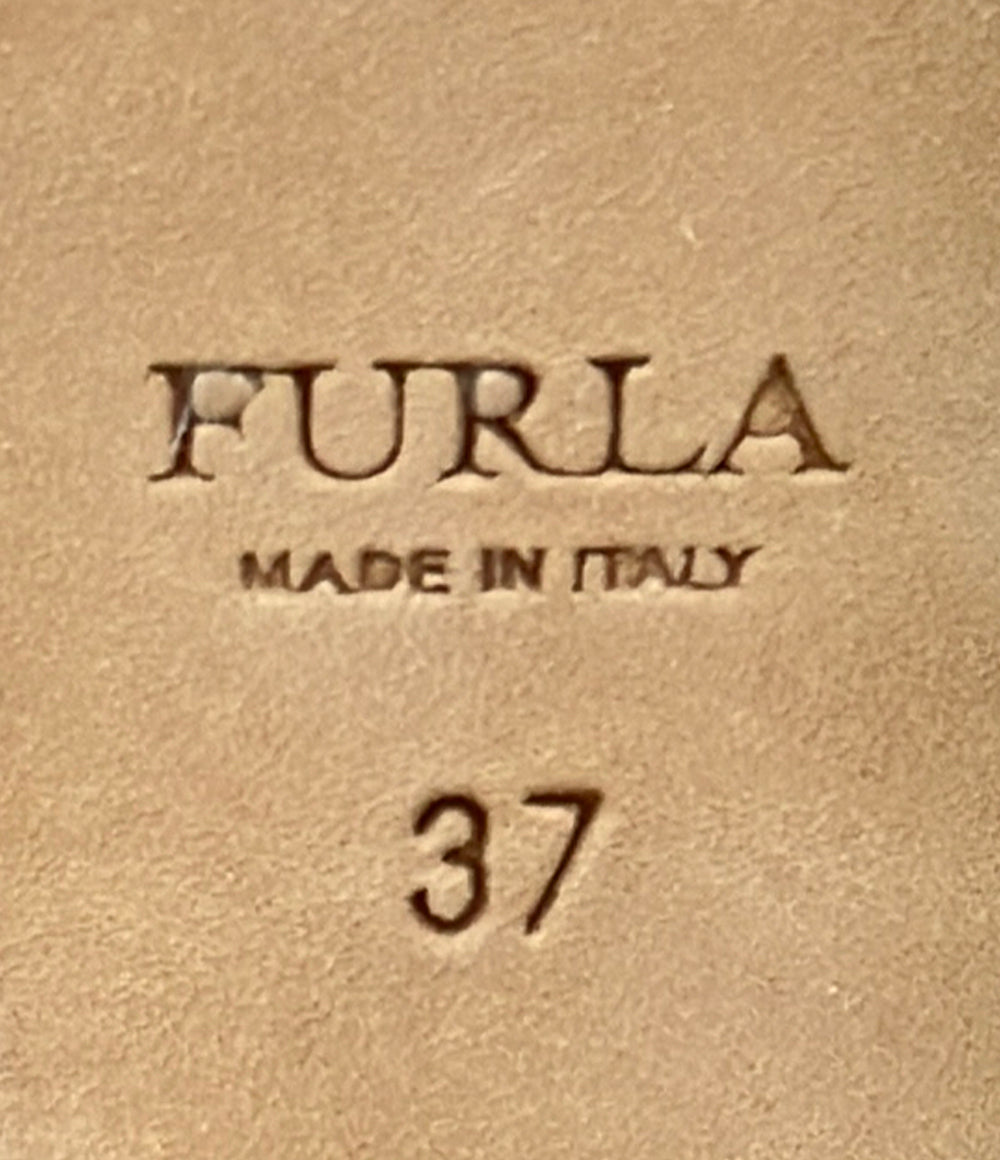 美品 FURLA パンプス ハイヒール スエード レディース SIZE 37 フルラ