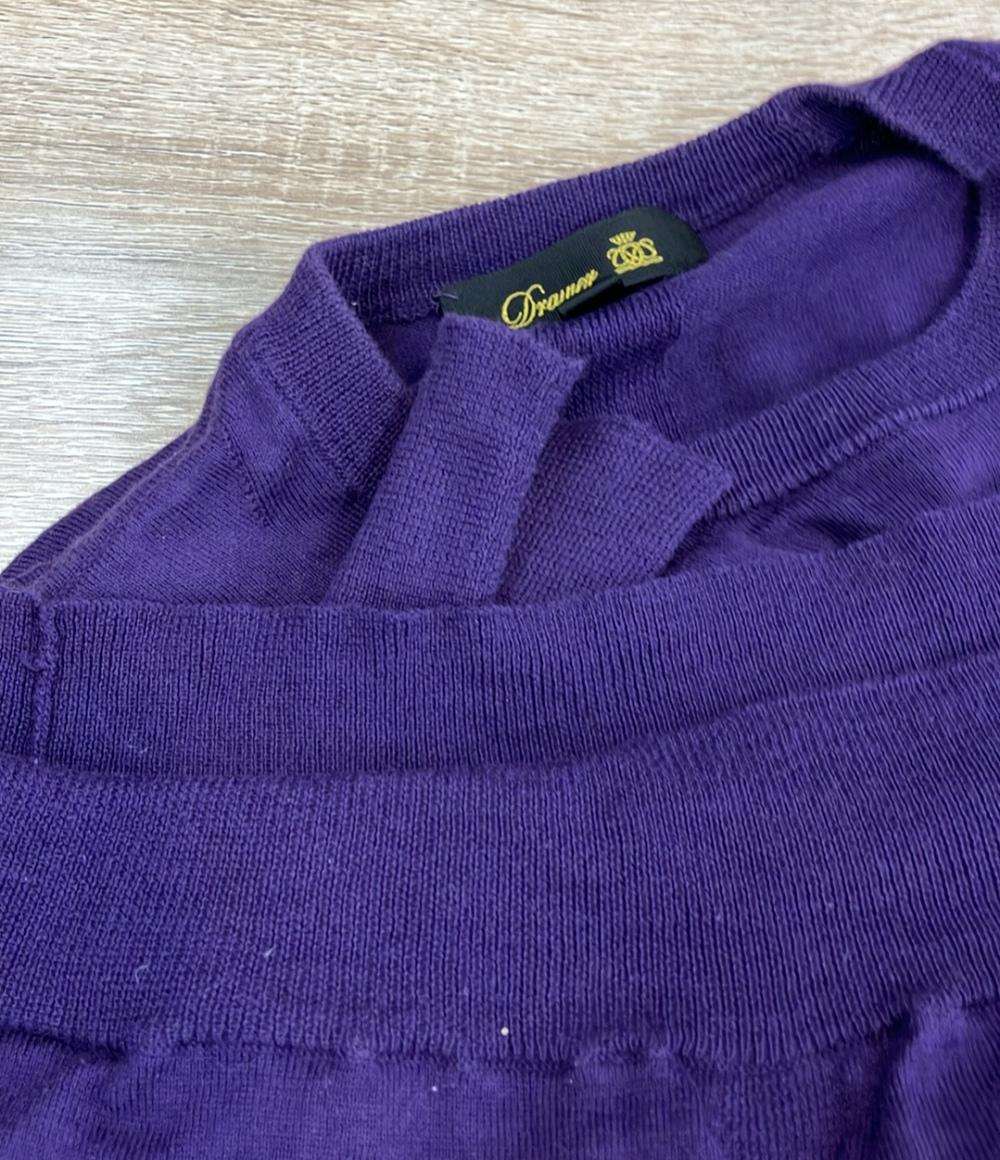 Drawer 長袖ニット 16G クールネック プルオーバー 6513-105-0771 SIZE 2 (M) ドゥロワー