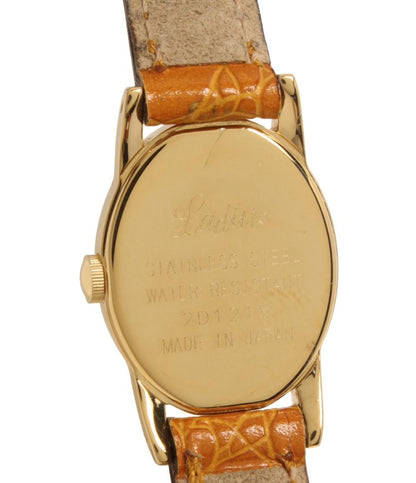 Laditte 腕時計 Jupiter 梨花 クオーツ アイボリー 2D1215 レディース レディット