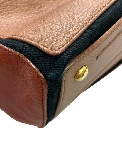 Yves saint Laurent ハンドバッグ ミューズトゥ レザー レディース イヴサンローラン