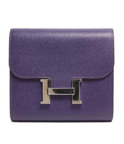 エルメス 財布 □O刻印 シルバー金具 コンスタンスコンパクト ヴォー・エプソン レディース HERMES