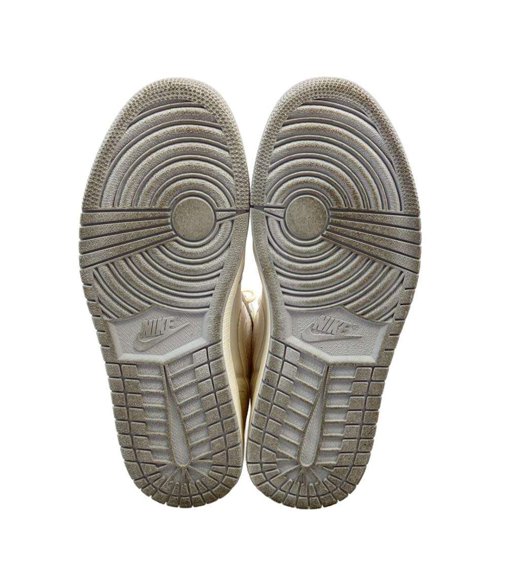 NIKE ミドルカットスニーカー AIR JORDAN 1 MID SE CRAFT DM9652-100 メンズ SIZE 25.5 (S) ナイキ