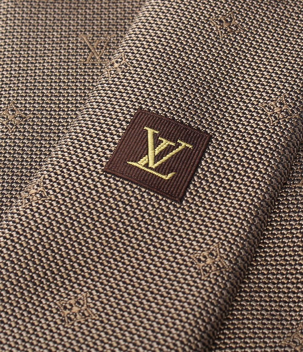 美品 LOUIS VUITTON ネクタイ シルク100％ ジャガード メンズ ルイ・ヴィトン
