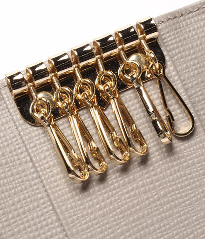 美品 agnes b. 6連キーケース キーリング付き レディース メンズ アニエスベー