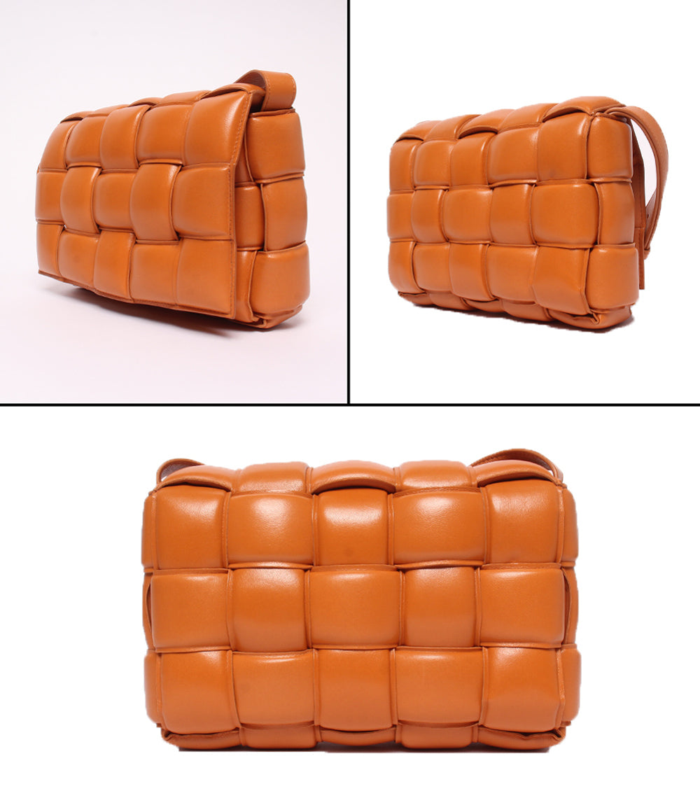 BOTTEGA VENETA ショルダーバッグ 肩掛け 斜め掛け パデットカセット イントレチャート レディース ボッテガ・ヴェネタ
