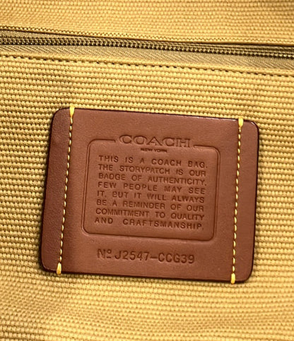 美品 COACH トートバッグ ロゴ スモール ツアー CCG39 メンズ レディース コーチ