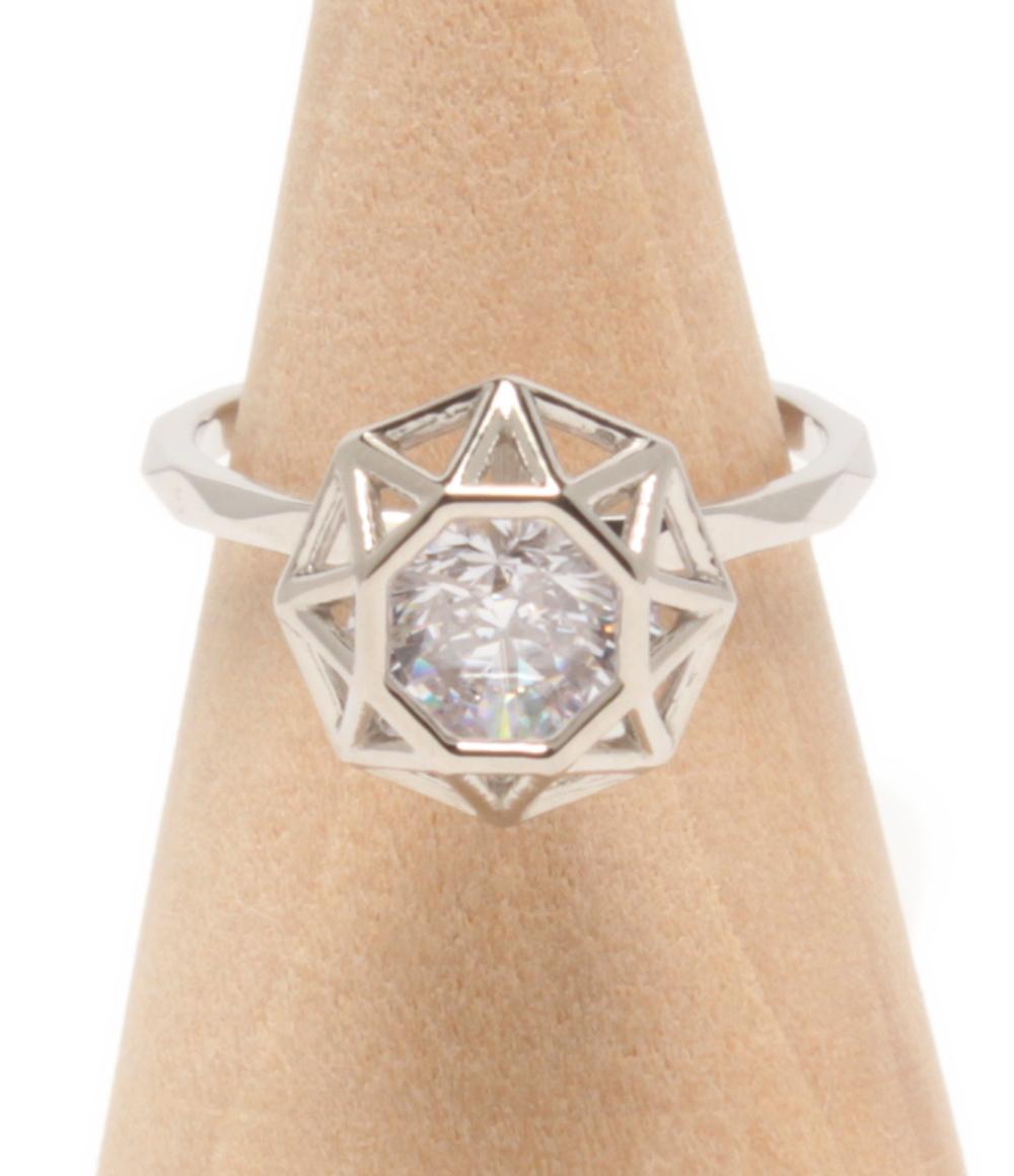 美品 VENDOME AOYAMA リング 指輪 SV925 プロポーズリング レディース SIZE 10号 ヴァンドームアオヤマ