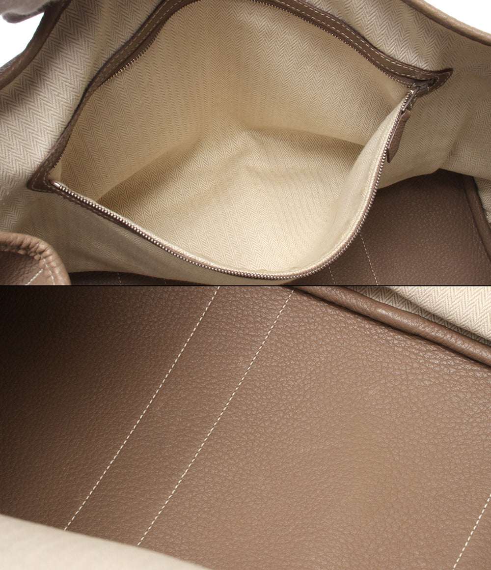 HERMES トートバッグ □L刻印 シルバー金具 ガーデンパーティPM レディース エルメス