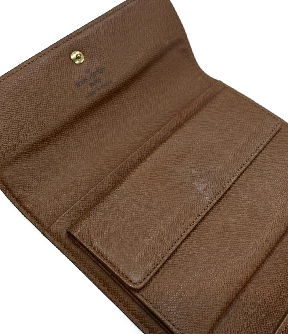 LOUIS VUITTON 三つ折り財布 ポルトトレゾール エテュイ パピエ モノグラム M61202 レディース メンズ ルイ・ヴィトン