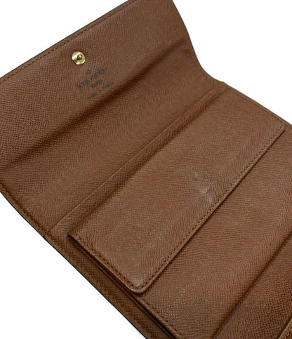 LOUIS VUITTON 三つ折り財布 ポルトトレゾール エテュイ パピエ モノグラム M61202 レディース メンズ ルイ・ヴィトン