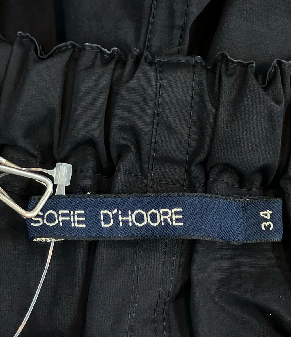 SOFIE D'HOORE クロップド イージー ワイドパンツ レディース SIZE 34 ソフィー・ドール