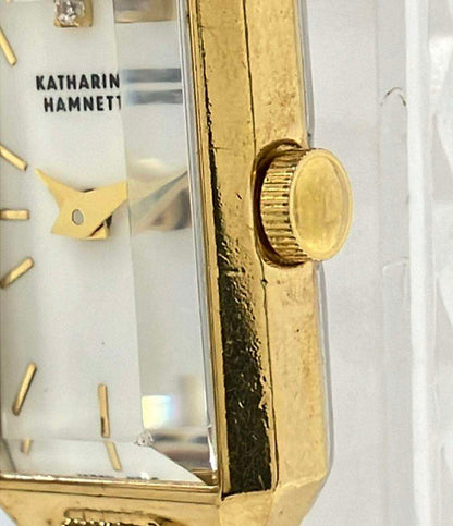 キャサリン・ハムネット 腕時計 クオーツ ホワイト KH-8805 レディース KATHARINE HAMNETT