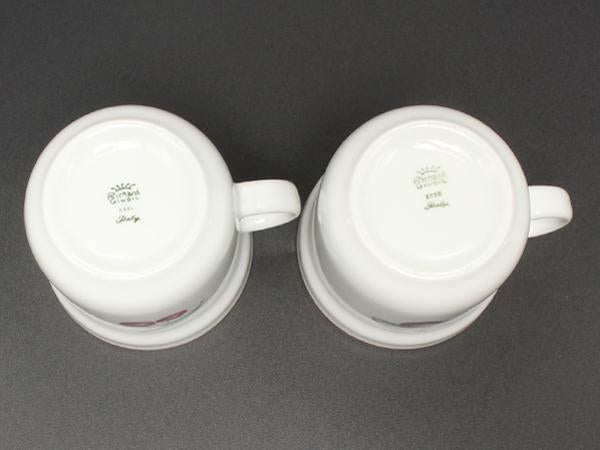 美品 Richard Ginori マグカップ ハンドタオル 4点セット ボンジョルノチェリー プルーン リチャードジノリ