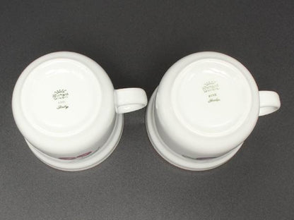 美品 Richard Ginori マグカップ ハンドタオル 4点セット ボンジョルノチェリー プルーン リチャードジノリ