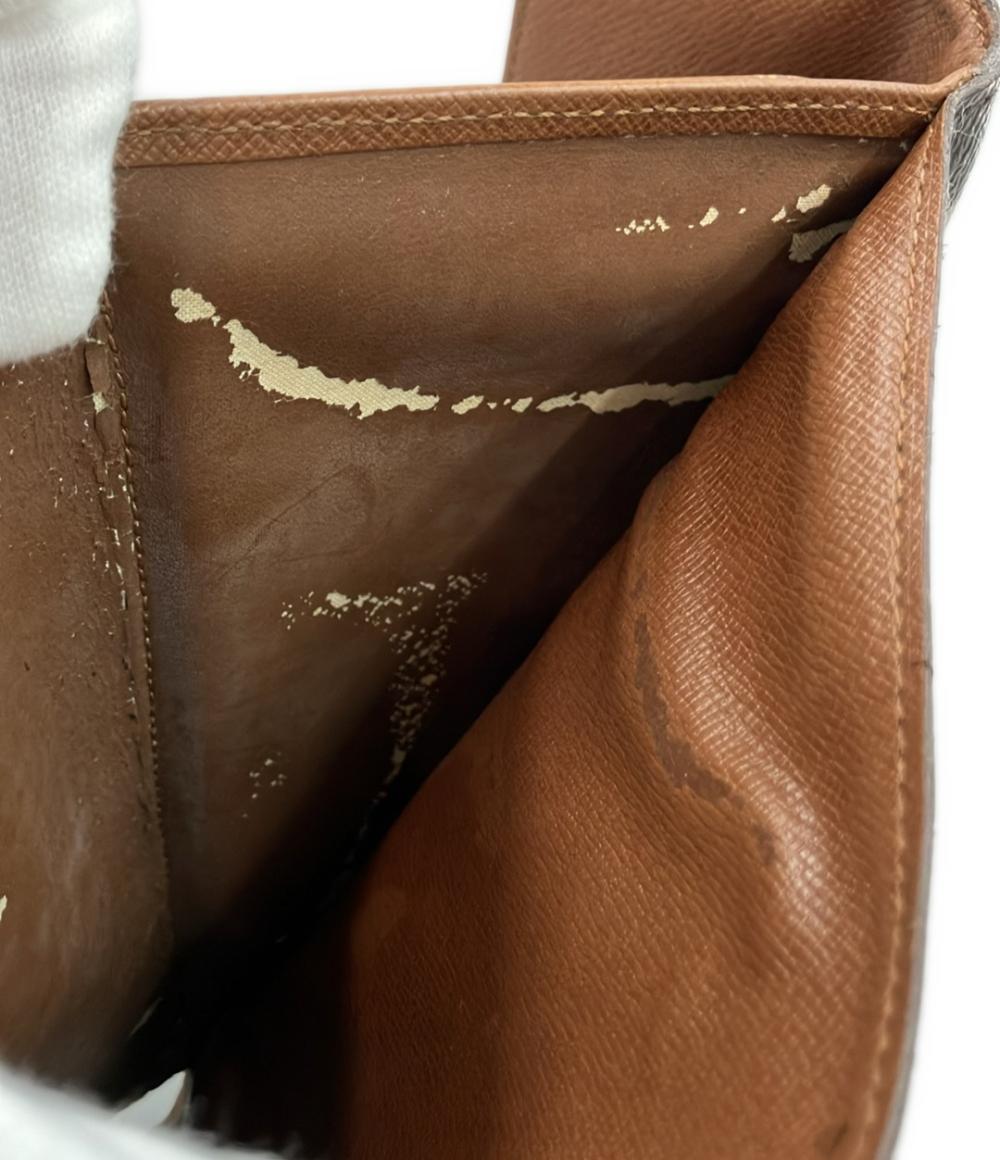 ルイ・ヴィトン 三つ折り財布 パスケース付き ポルトトレゾール エテュイ パピエ モノグラム M61202 レディース LOUIS VUITTON