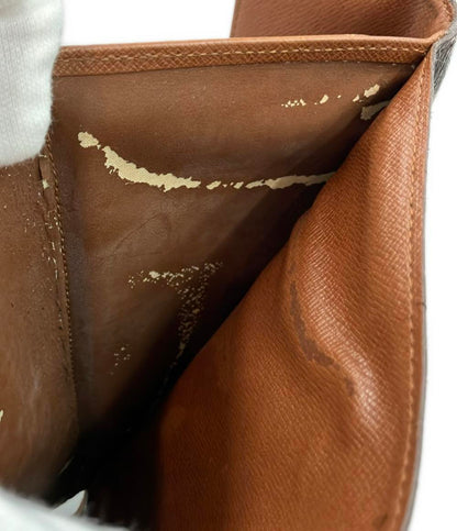 ルイ・ヴィトン 三つ折り財布 パスケース付き ポルトトレゾール エテュイ パピエ モノグラム M61202 レディース LOUIS VUITTON