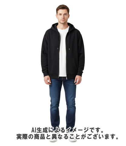 CELINE ジップアップパーカー ルーズジップフーディー 2Y497052H メンズ SIZE L セリーヌ