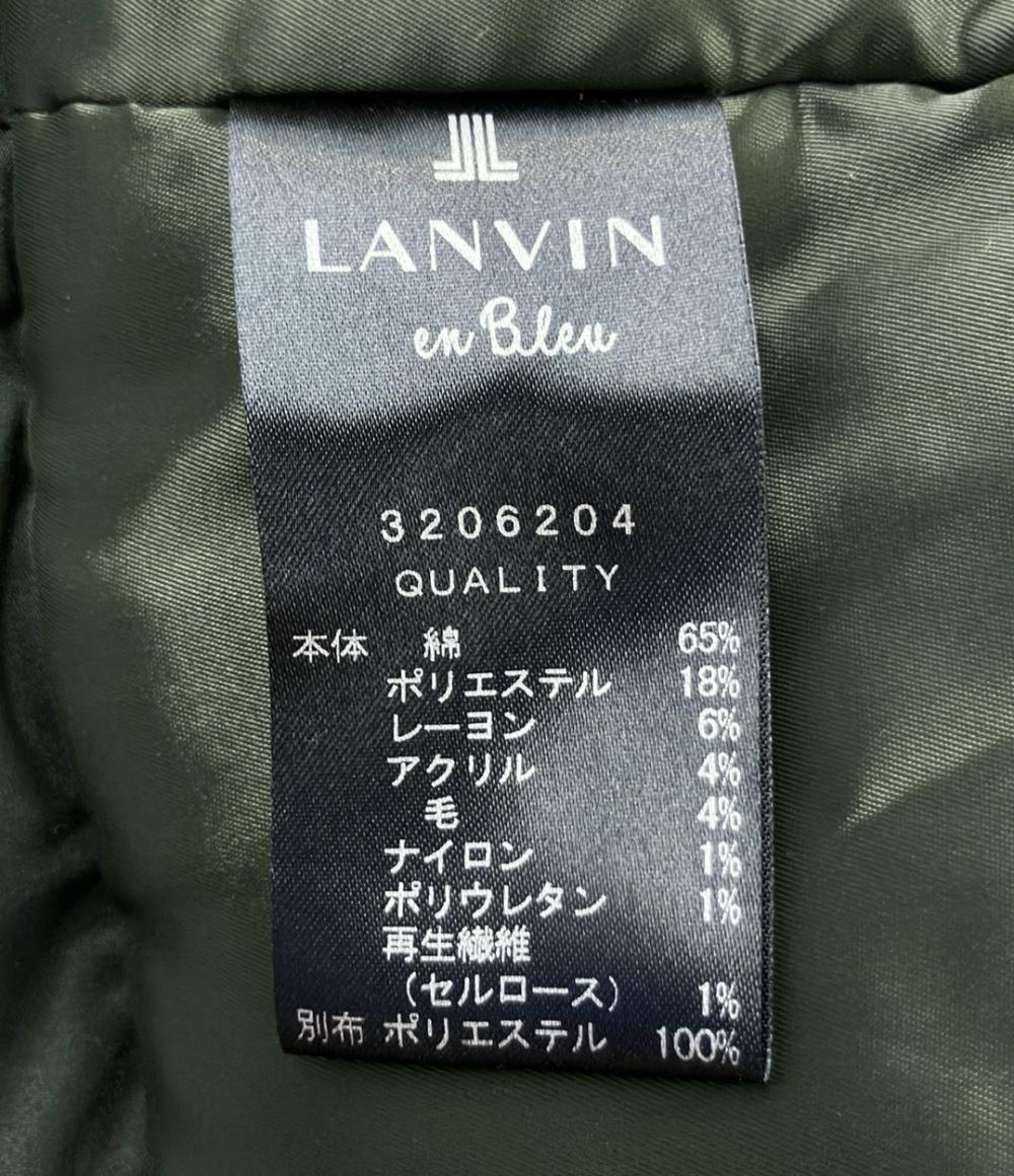 美品 ランバンオンブルー ナイロンジャケット レディース SIZE 38 (M
