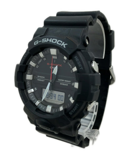美品 CASIO 腕時計 G-SHOCK クオーツ ブラック GA-800 メンズ カシオ