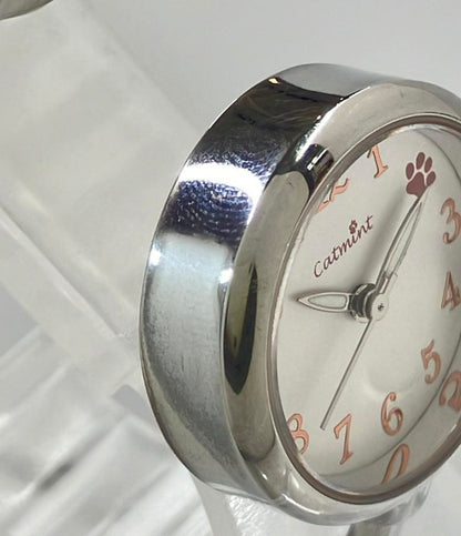 catmint 腕時計 クオーツ シルバー H05024A-3 レディース キャットミント