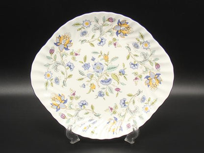 美品 Minton B&Bプレート 皿 27cm ハドンホール ブルー ミントン