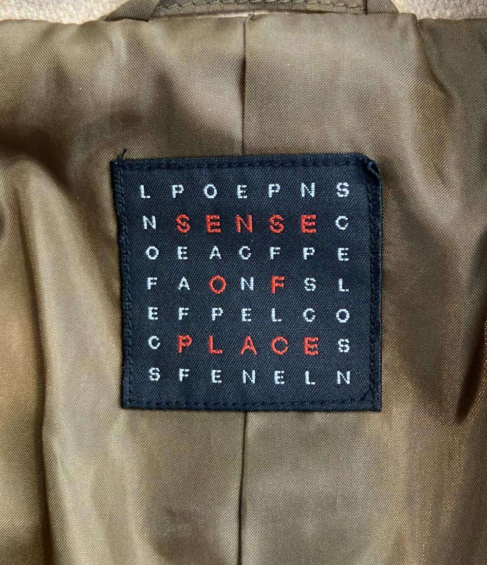 美品 センスオブプレイスバイアーバンリサーチ チェスターコート レディース SIZE M SENSE OF PLACE by URBAN RESEARCH
