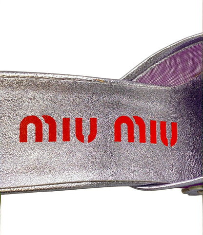 Miu Miu ミュール レディース SIZE 37 (23.5cm) ミュウ ミュウ