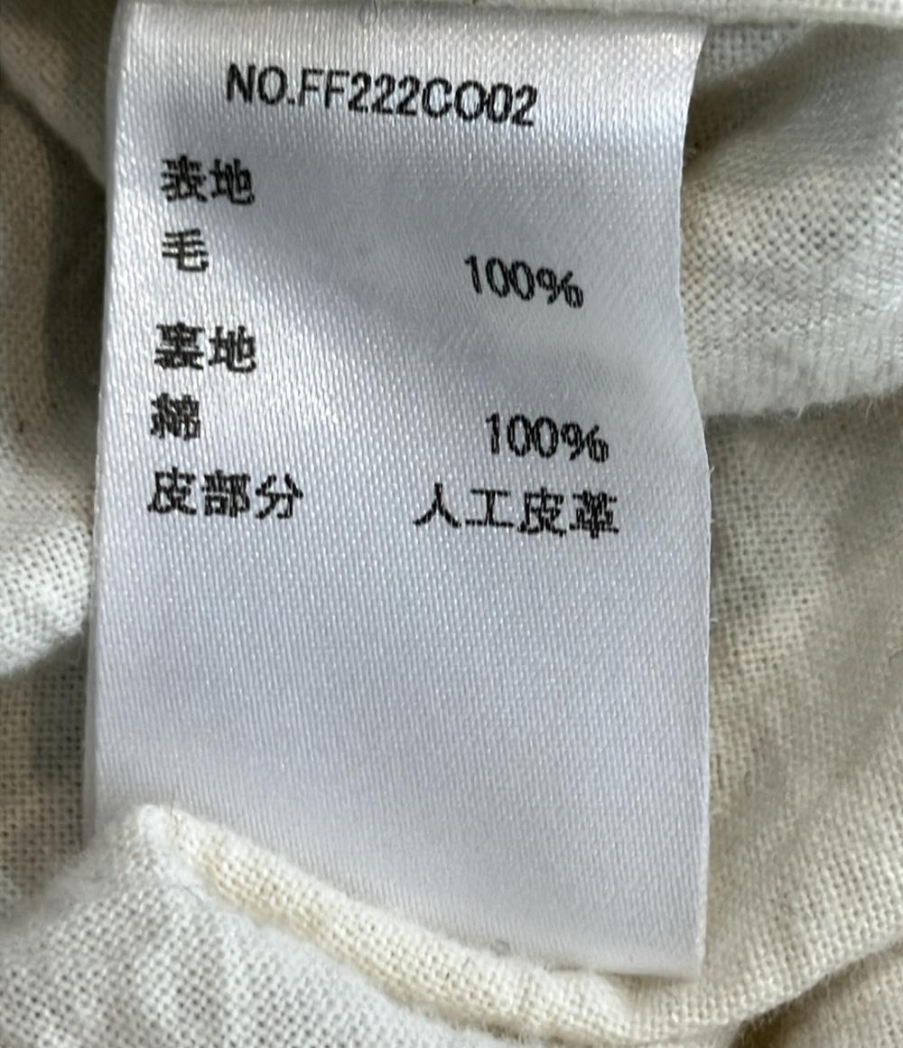 FOUFOU ダッフルコート the duffle coat ロング丈 4Bトグルボタン フラップポケット フード付き FF222C002 レディース SIZE 1 (S) フーフー